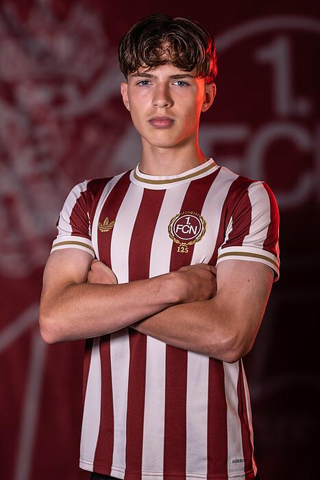 Noah Schmitt, 1. FC Nürnberg, #6, NS6, Clubb, U17 DFB Nachwuchsliga
